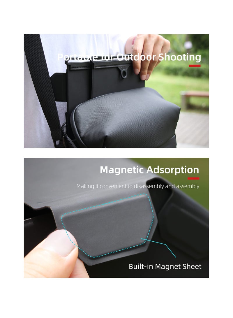 KASTWAVE Sunshield Sunshade for DJI mavic 3/Mini 2/Mavic Air 2/DJI Air 2S Controller Accessories, Foldable Display Sunshade (7.9 inches)  - Image 5