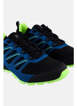 Nordland Men Brand Logo Lace Up Casual Shoes, Black  - Image 3