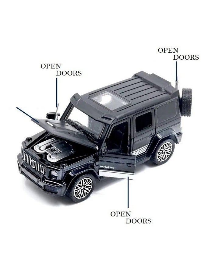 SUPER TOY 1:36 Scale Die Cast Thar Jeep Open Door Metal Car Toy for Kids Boys Unbreakable Diecast Model High Speed Racing Pull Back Car for Boys Birthday Gift - Image 3