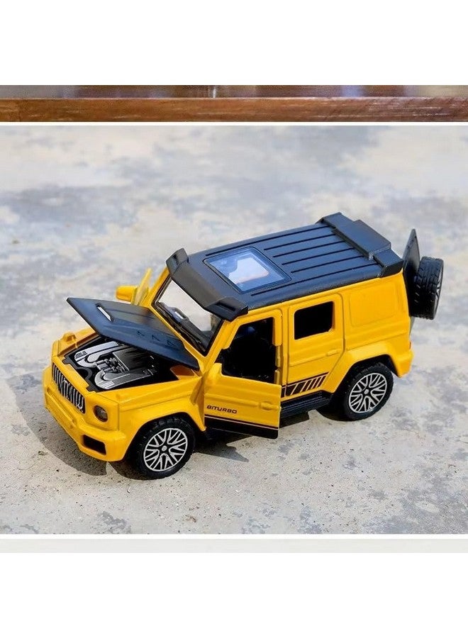 SUPER TOY 1:36 Scale Die Cast Thar Jeep Open Door Metal Car Toy for Kids Boys Unbreakable Diecast Model High Speed Racing Pull Back Car for Boys Birthday Gift - Image 2