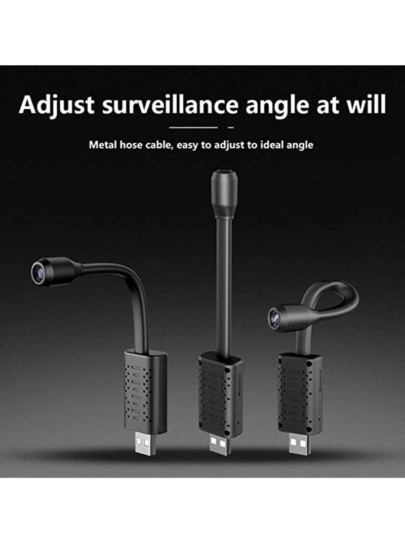 Yuwell Portable Wifi Security Camera Smart Mini Wireless USB IP Camera Flexible 360 Degree Loop Video Motion Detection Camera With Pin - Image 5