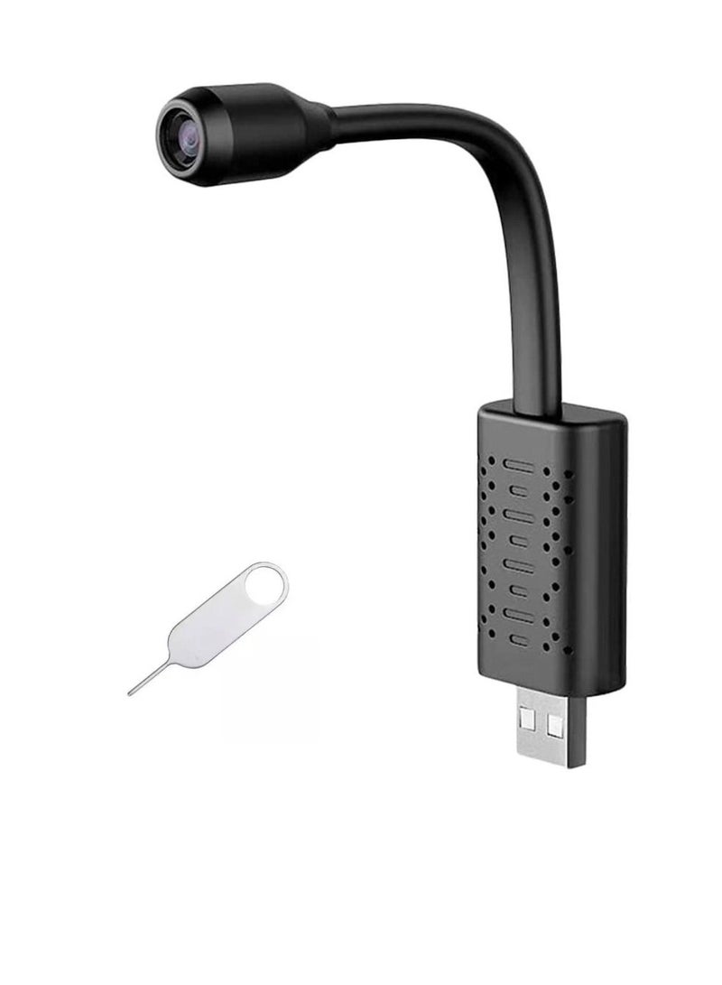 Yuwell Portable Wifi Security Camera Smart Mini Wireless USB IP Camera Flexible 360 Degree Loop Video Motion Detection Camera With Pin - Image 1