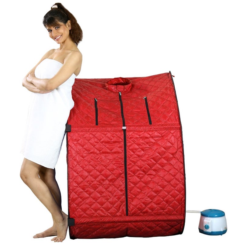 Kawachi Kawachi Portable Steam Sauna Bath Machine for Health and Beauty Spa at Home - Image 2