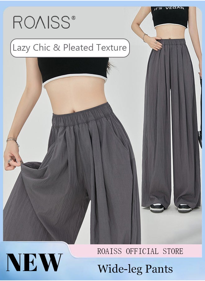 Women YamamotoStyle Pants Relaxed Wide Leg with Textured Feel Leg Shaping Fashionable Slimming Sun Protection Excellent Drape - pzsku/Z7460C617FE7E0C1B0700Z/45/_/1729044639/428c9fa2-9f92-4ffe-8aa9-47ca1fa58057