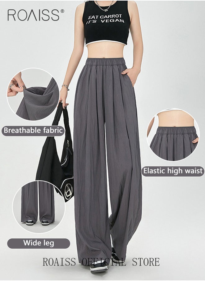 Women YamamotoStyle Pants Relaxed Wide Leg with Textured Feel Leg Shaping Fashionable Slimming Sun Protection Excellent Drape - pzsku/Z7460C617FE7E0C1B0700Z/45/_/1729044642/16edff40-91d1-457a-990a-15d817b2c1fa