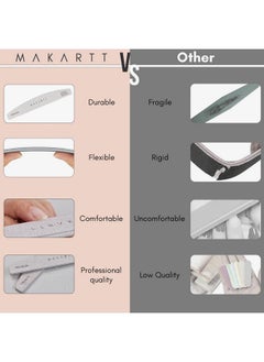 MAKARTT Makartt Nail File: 100/180 Grit Emery Boards for Nails, 10 Pcs Zebra Doubled Sides Washable Coarse Nail Files for Acrylic and Extension Nail Removal Nail Care Manicure Kit Salon Home Use  - Image 5