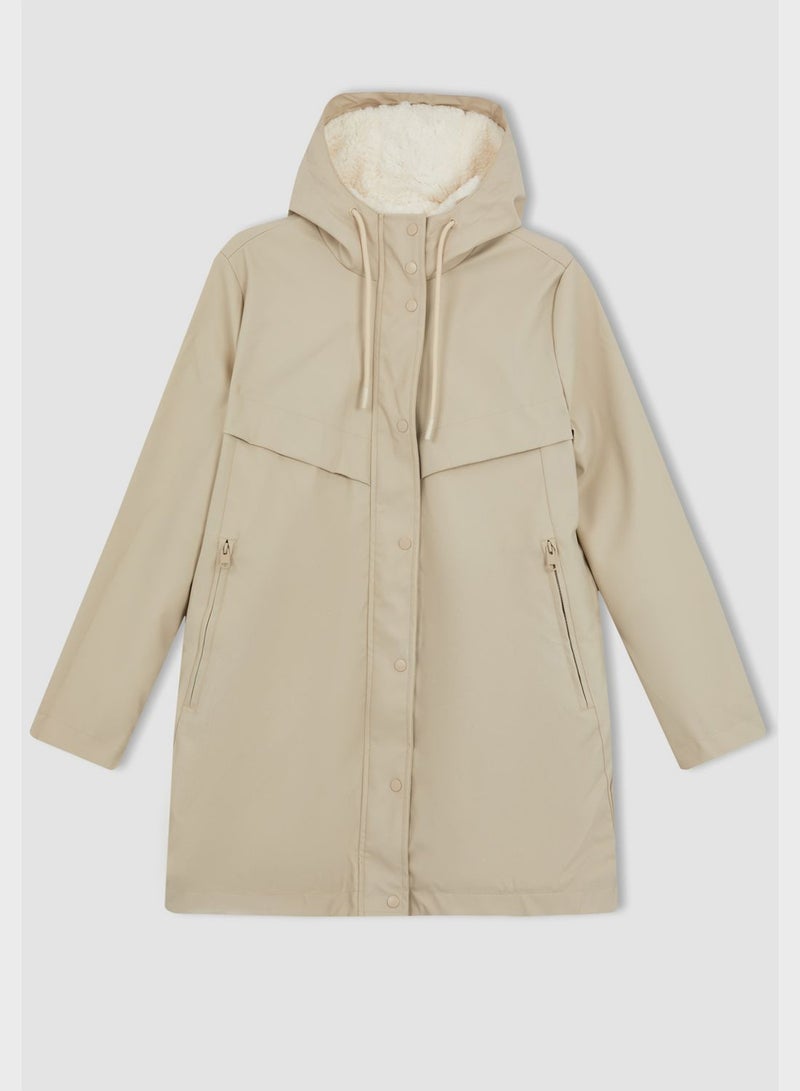 Zip Detail Coat