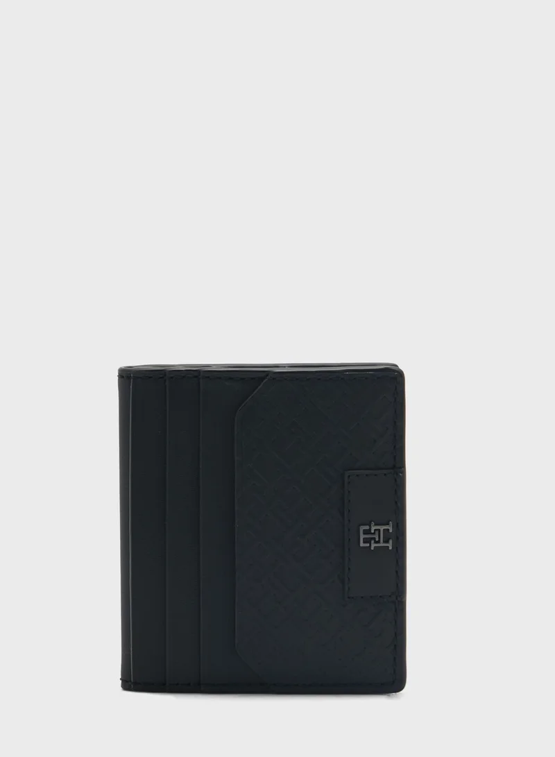 TOMMY HILFIGER Monogram Folded Card Holder