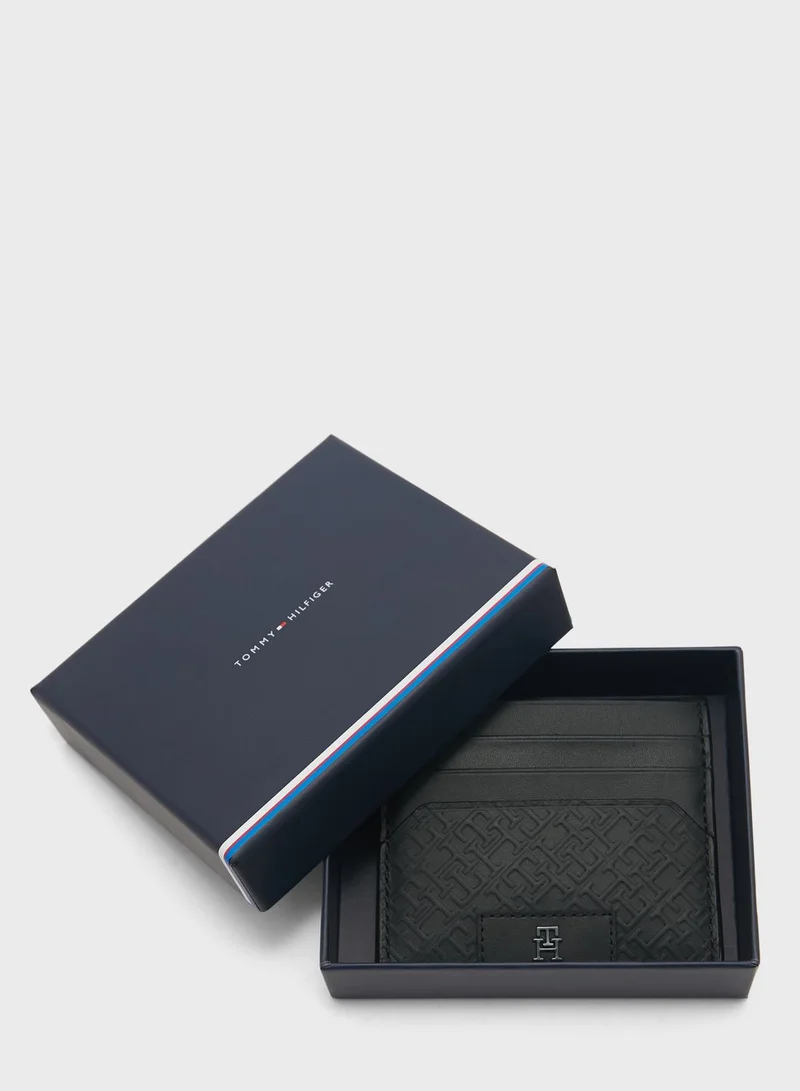 TOMMY HILFIGER Monogram Folded Card Holder