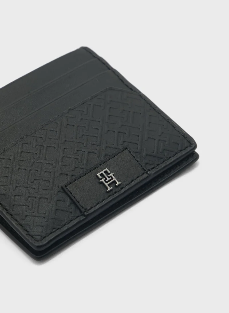 TOMMY HILFIGER Monogram Folded Card Holder