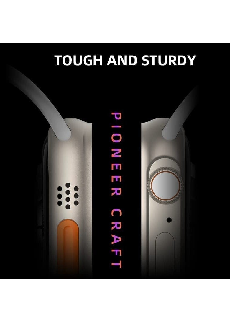 ELTRAZONE S8 Ultra Max Smartwatch Series 8 S8 Smart Watch Ultra AI Voice Smart Watch 2.0inch Bluetooth Call Wriless Charging Watch 8 Ultra (black) - Image 2