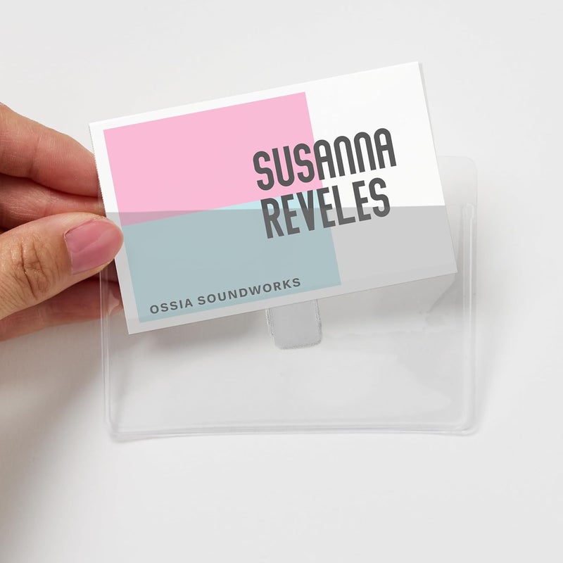 AVERY Customizable Name Badge Inserts, 2.25” x 3.5”, White, 400 Printable Name Tag Inserts (5390) (Pack of 5) - Image 5