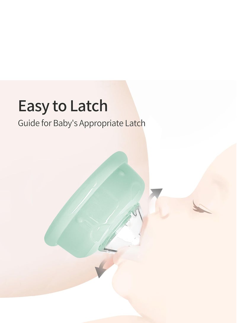 لوكو زجاجة رضاعة لوكو المصنوعة من السيليكون (زجاج من الداخل/سيليكون من الخارج)، جسم انسيابي، ملمس طبيعي، سهلة التنظيف، مقاومة للحرارة، 120 مل، +3 أشهر - Image 5