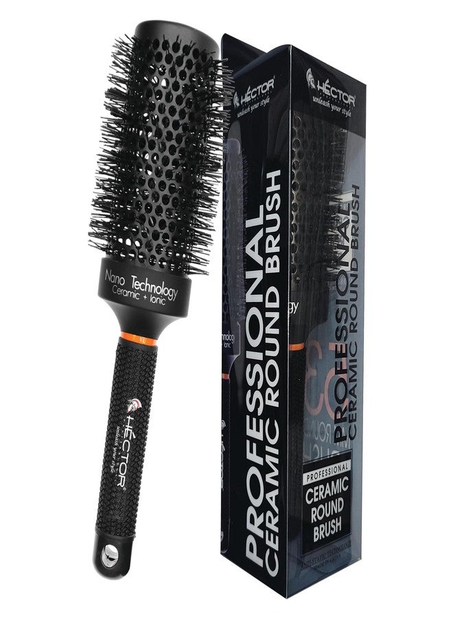 Hector Professional Heat Resistant Nylon Bristles Round Brush l 53 MM l For Professional Salon/Home Use l Anti Static Technology - Image 3