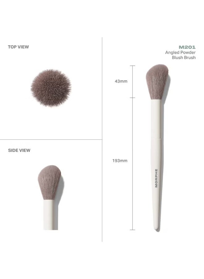 Morphe M201 Angled Powder Blush Brush - Image 4