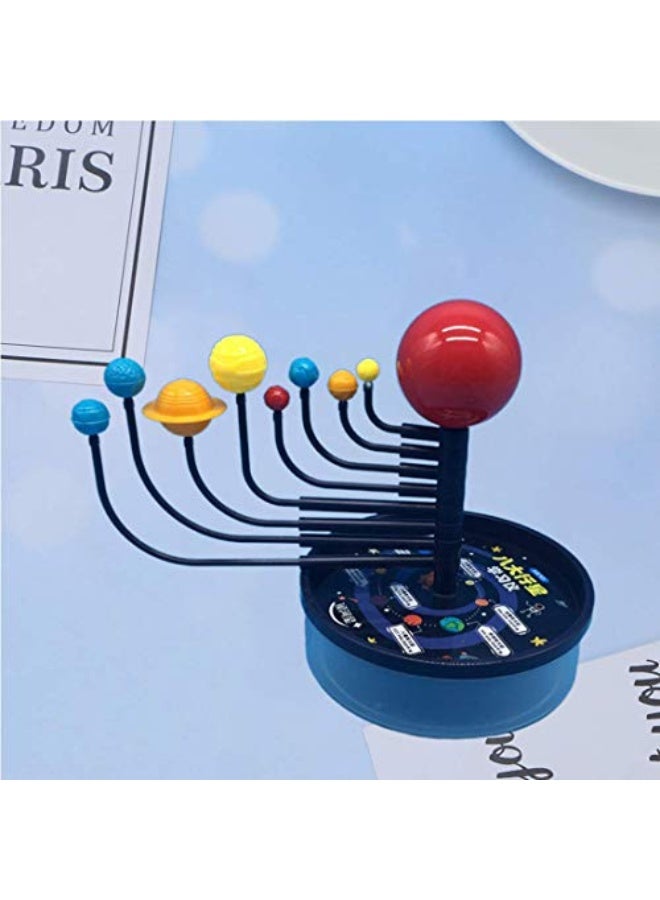 Cozy Solar System Model Educational Toys the Nine Planets Planetarium Learning Model for Pupils Kids Child Solar System Mobile Making Kit Fun Science for Girls Boys Glow in the Dark - Image 5