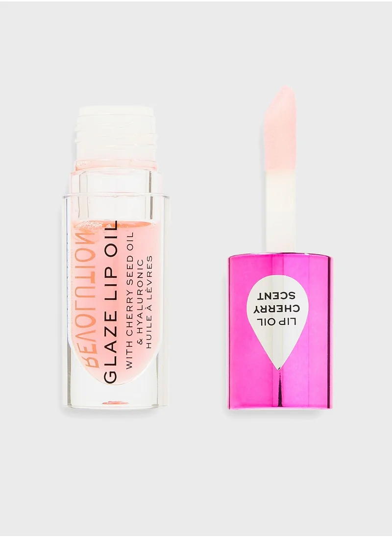 REVOLUTION Revolution Glaze Lip Oil Glam Pink