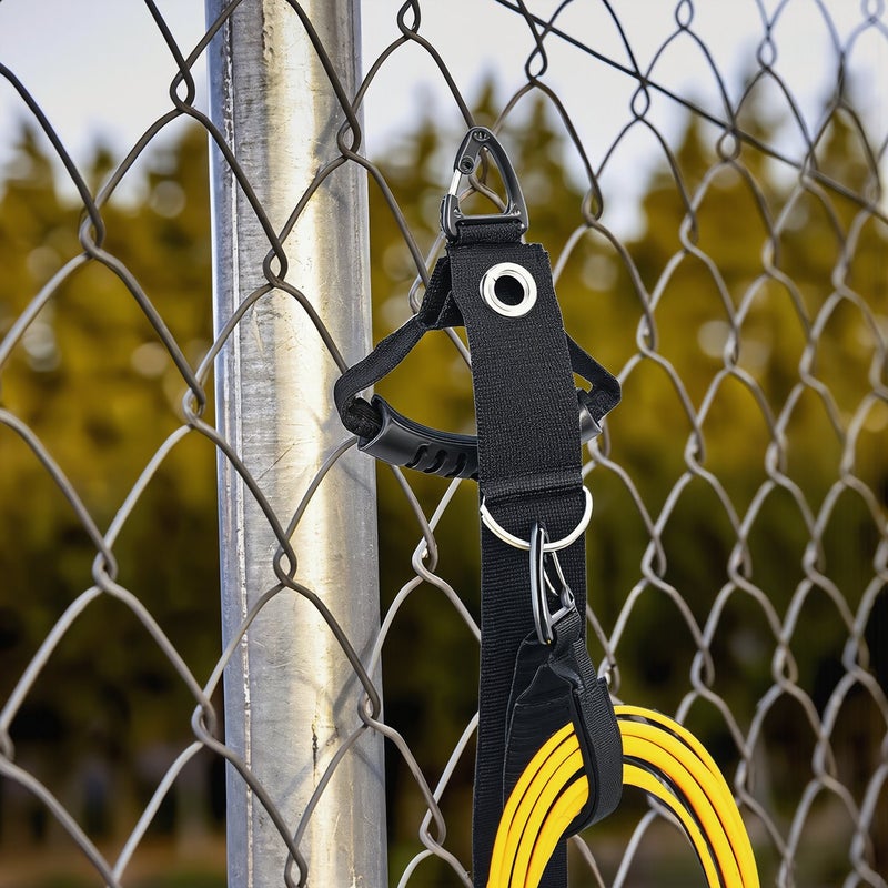 Cable Storage Strap Adjustable Connectable Vertical Hanger for Multiple Cord Rolls - Image 4