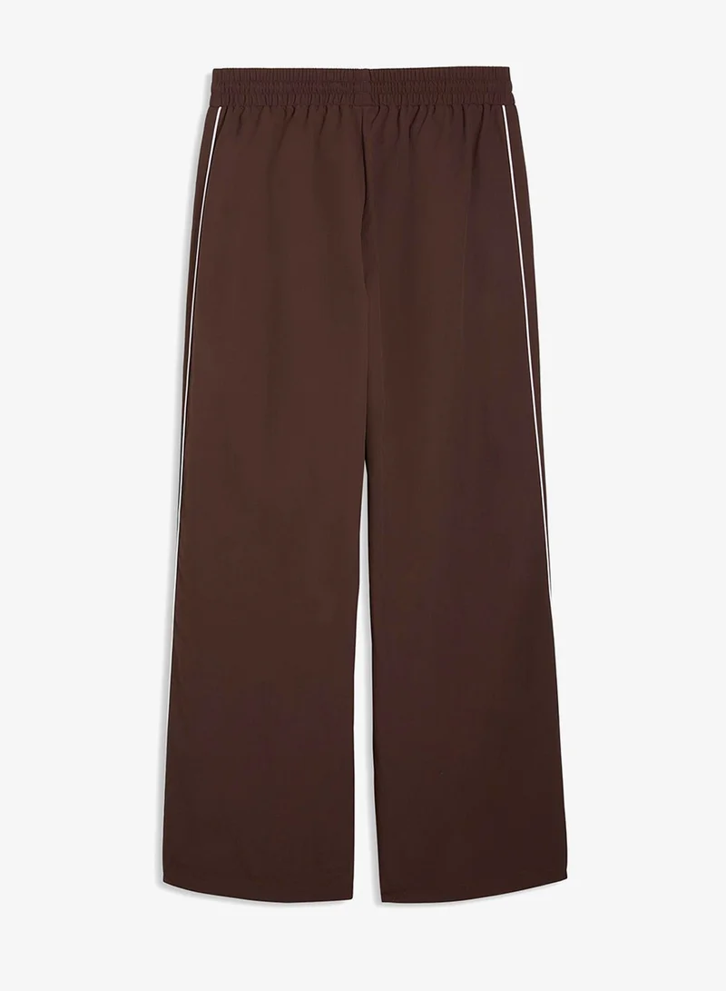 PUMA T7 Piping Relaxed Woven Track Pants
