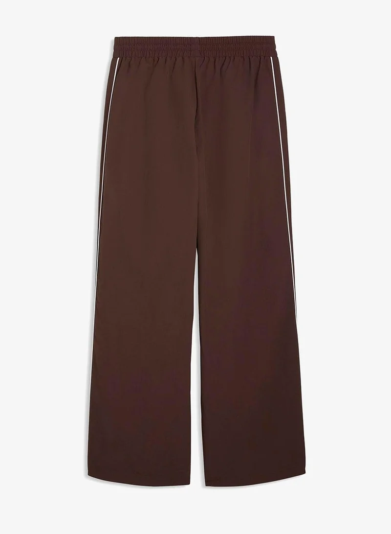 PUMA T7 Piping Relaxed Woven Track Pants