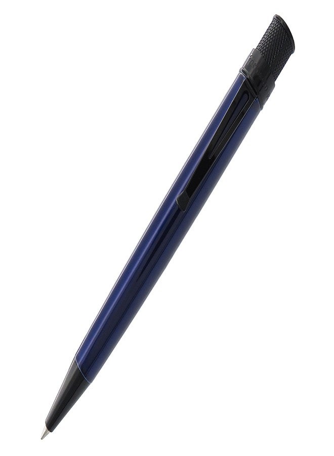 Retro 51 Tornado™ Stealth - Blue Black Rollerball Pen - Image 2