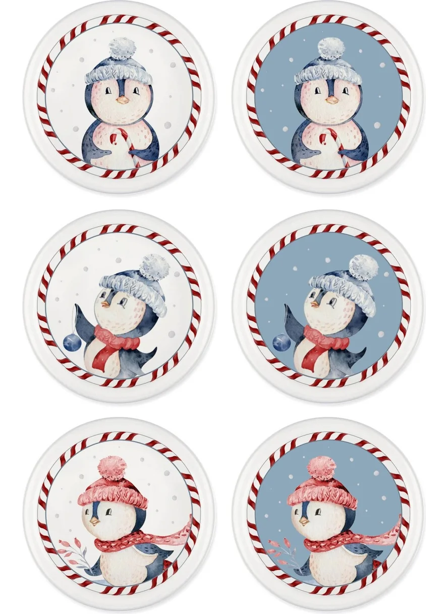 The Mia Penguin Snack Bowl 6 Pieces 10 cm