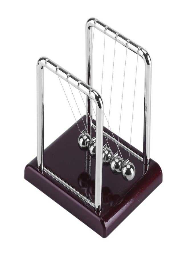 DEWIN Newtons Cradle Pendulum Steel Balance Swinging Magnetic Ball Perpetual Motion Desk Toy Physics Science Desk Fun Toy Swinging Kinetic Balls for Office Decor Gift 3.35 x 2.76 x 3.54 Inches - Image 1