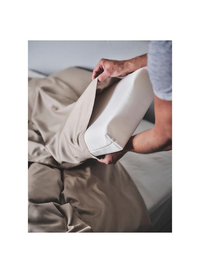 erorex Ergonomic pillow, side/back sleeper, 33x45 cm - Image 5
