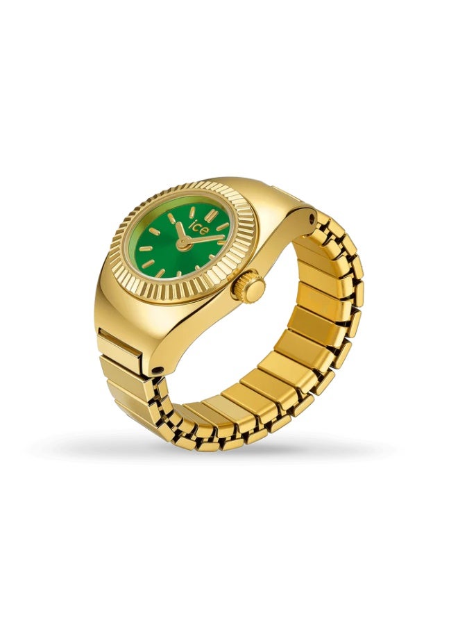 Ice ساعة إصبع آيس ووتش 025517 تشوشو باللون الذهبي والأخضر - Image 2