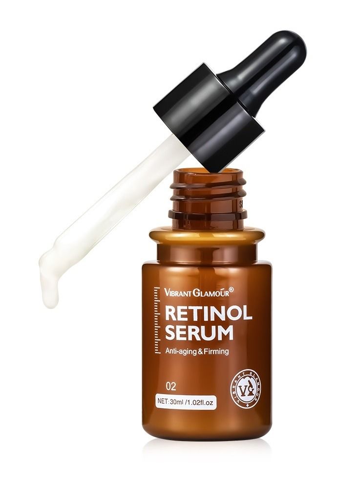 Vibrant Glamour سيروم الريتينول المضاد للشيخوخة والتماسك لعلاج الجفاف والخطوط الدقيقة والتجاعيد 30 مل - Image 1