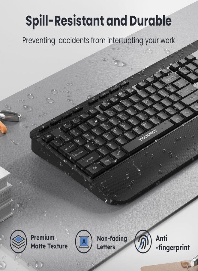 تيك نيت لوحة مفاتيح TECKNET اللاسلكية - Image 5