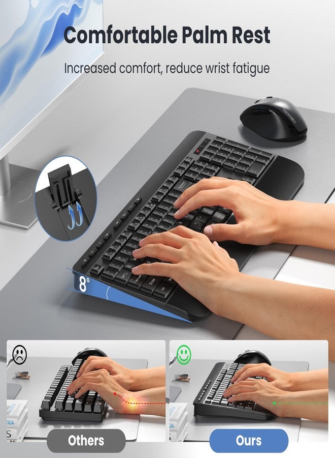 تيك نيت لوحة مفاتيح TECKNET اللاسلكية - Image 3
