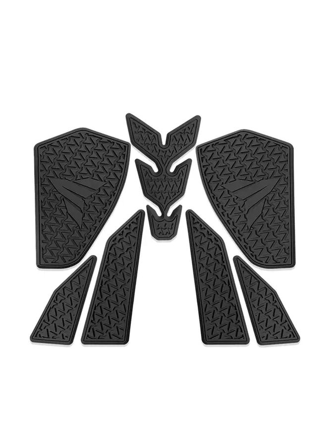 For MT03 MT03 MT25 MT25 2020 2025 2024 2023 Motorcycle Fuel Tank Pad Anti Slip Side Sticker Durable Synthetic Rubber Easy Installation No Tools Needed A Complete Set - Image 3
