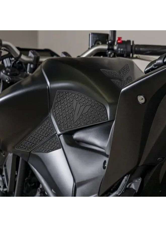 For MT03 MT03 MT25 MT25 2020 2025 2024 2023 Motorcycle Fuel Tank Pad Anti Slip Side Sticker Durable Synthetic Rubber Easy Installation No Tools Needed A Complete Set - Image 4