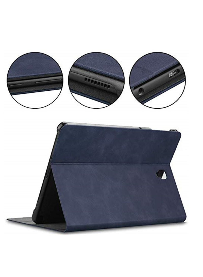 جراب مزود بحامل أقلام لهاتف Samsung Galaxy Tab S4 2018 10.5 T830 SM-T835 مقاس 10.5 بوصة وحامل لوحي بغطاء ذكي للاستيقاظ التلقائي للنوم - Image 4