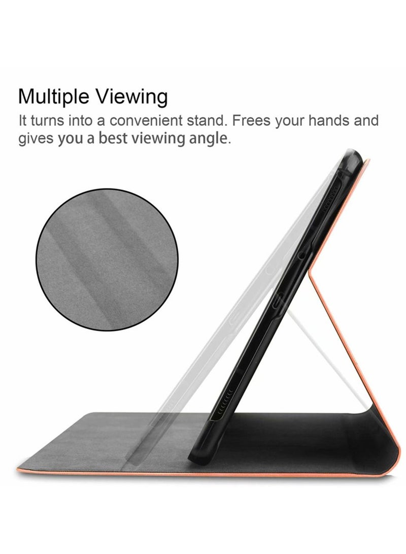 جراب مزود بحامل أقلام لهاتف Samsung Galaxy Tab S4 2018 10.5 T830 SM-T835 مقاس 10.5 بوصة وحامل لوحي بغطاء ذكي للاستيقاظ التلقائي للنوم - Image 2