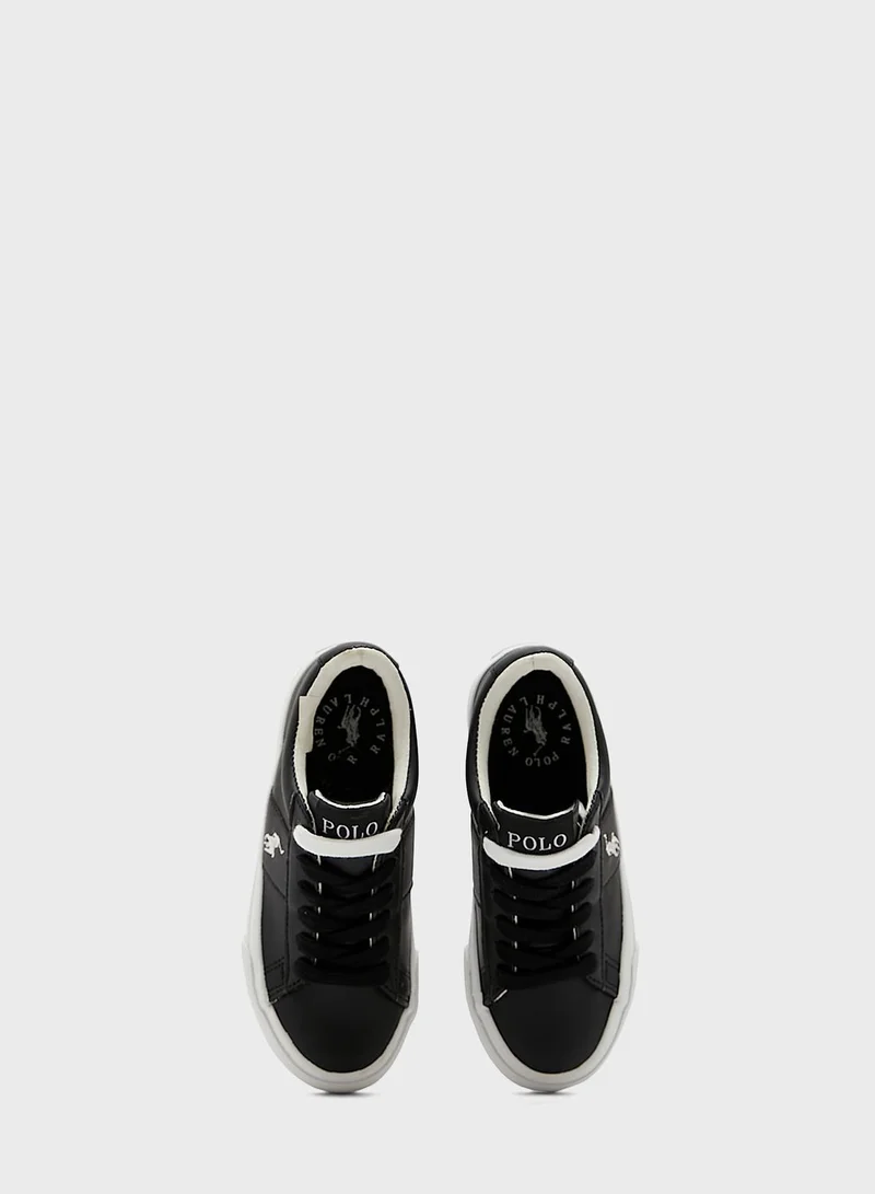 POLO RALPH LAUREN Kids Sayer Lace Up Sneakers