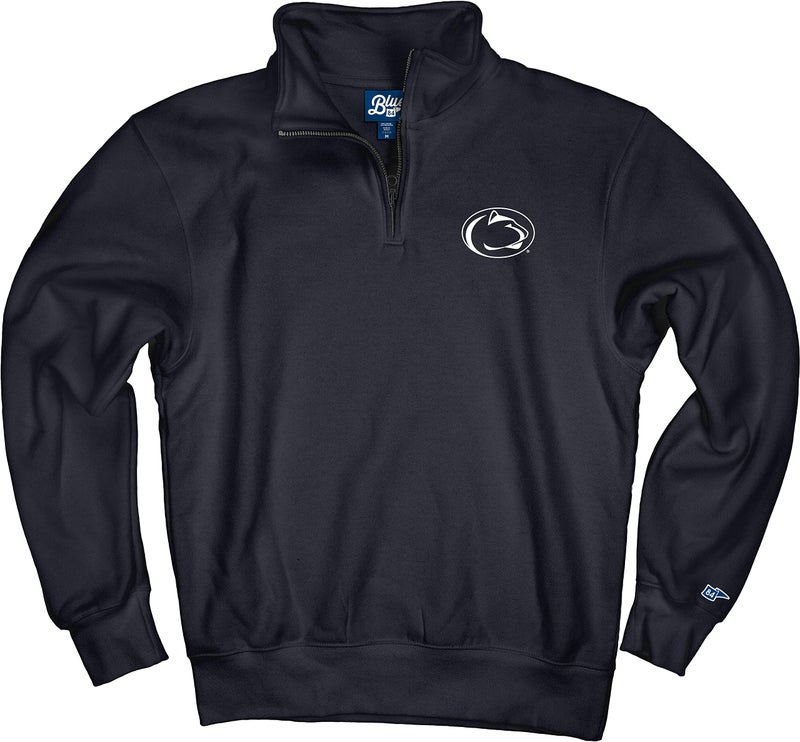 Blue 84 Men's Penn State Nittany Lions Quarter Zip Sweatshirt Icon Team Color, Team Color, Large - Image 3