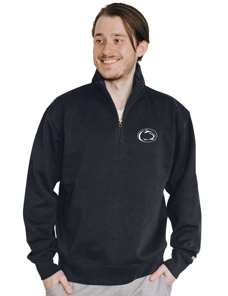 Blue 84 Men's Penn State Nittany Lions Quarter Zip Sweatshirt Icon Team Color, Team Color, Large - Image 2