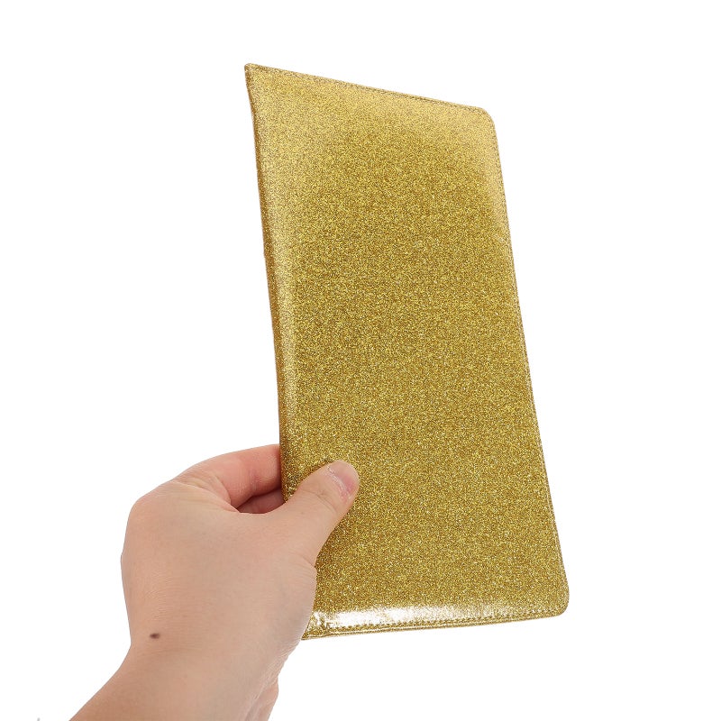 Car Insurance And Registration Holder Fake Leather Vehicle Document Organizer Glitter Wallet For Driver License And Cards Car Accessories For Men And Women - Image 3