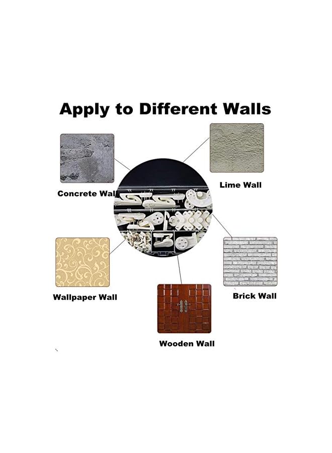 PROMASS promass Wall Hooks Picture Hangers, Invisible Traceless - Pack of 47  - Image 2
