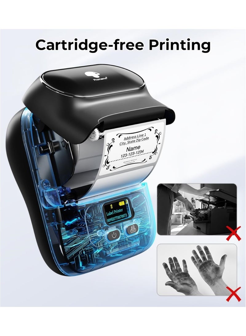 Huitich Thermal Label Printer Grey - Image 2