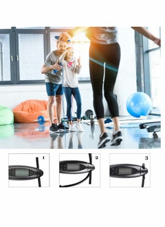 KASTWAVE Jump Rope, Weighted Jumping Rope with Counter for Fitness Exercise, Adjustable Digital Cordless Speed Skipping Rope for Adults, Women, Men, Kids (Black)  - Image 3