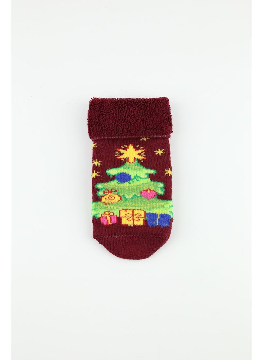 Bross New Year Non-Slip Towel Baby Socks  - Image 5