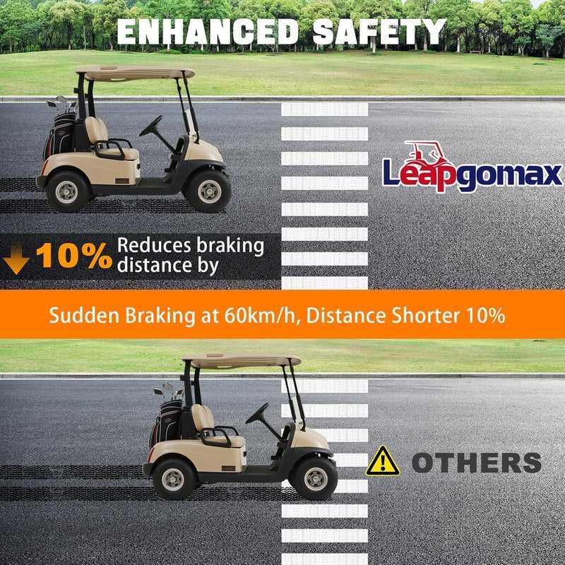 LEAPGOMAX Golf Cart Brake Assembly for EZGO and Yamaha Models - Image 3