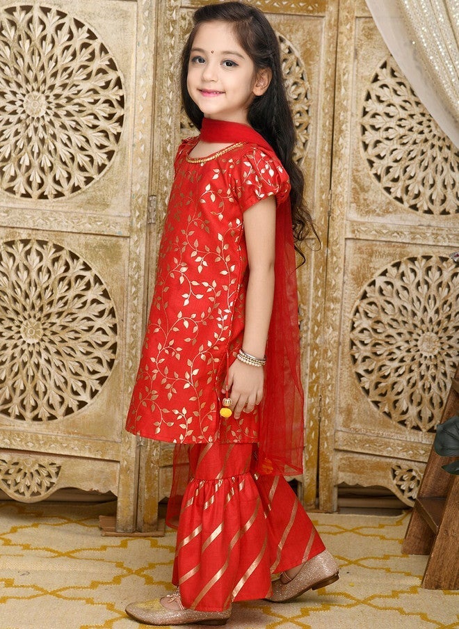 Saka Designs طقم كورتا وشراة مطبوع للأولاد - Image 5