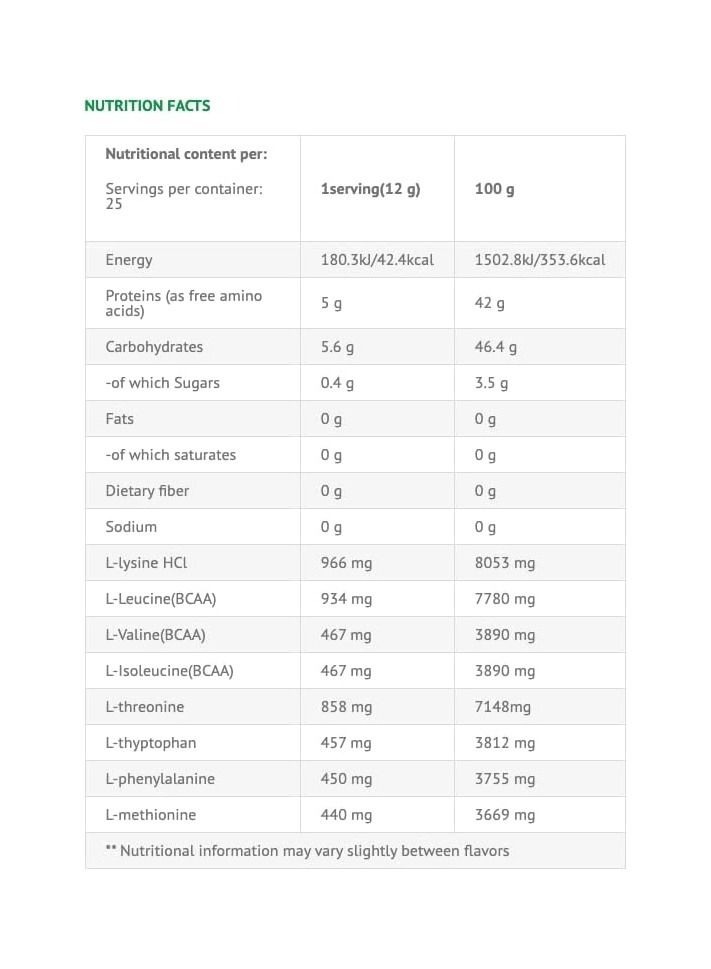 VIKING FORCE LABORATORIES Viking EAA Powder- watermelon Flavour, 300g - Image 3