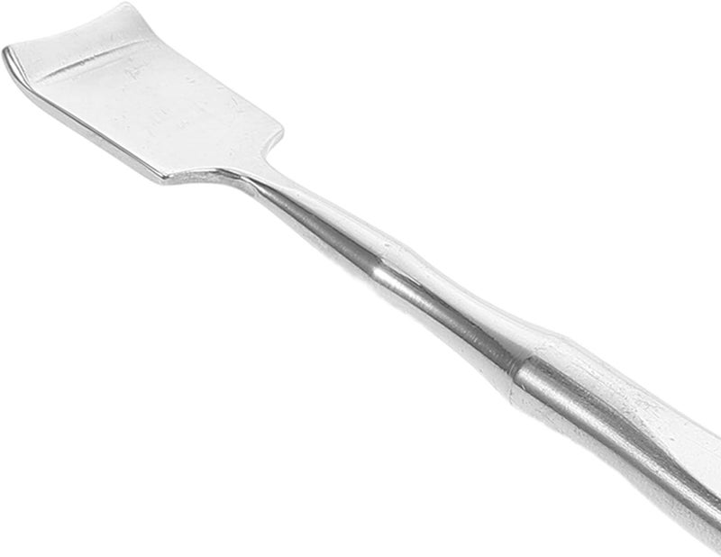 Double-Head Stainless Steel Blackhead Pore Spatula, Small Manual Face Scraper for Nose and Chin, Sebum and Pimple Removal Tool for Women’s Deep Skin Cleansing - Image 1
