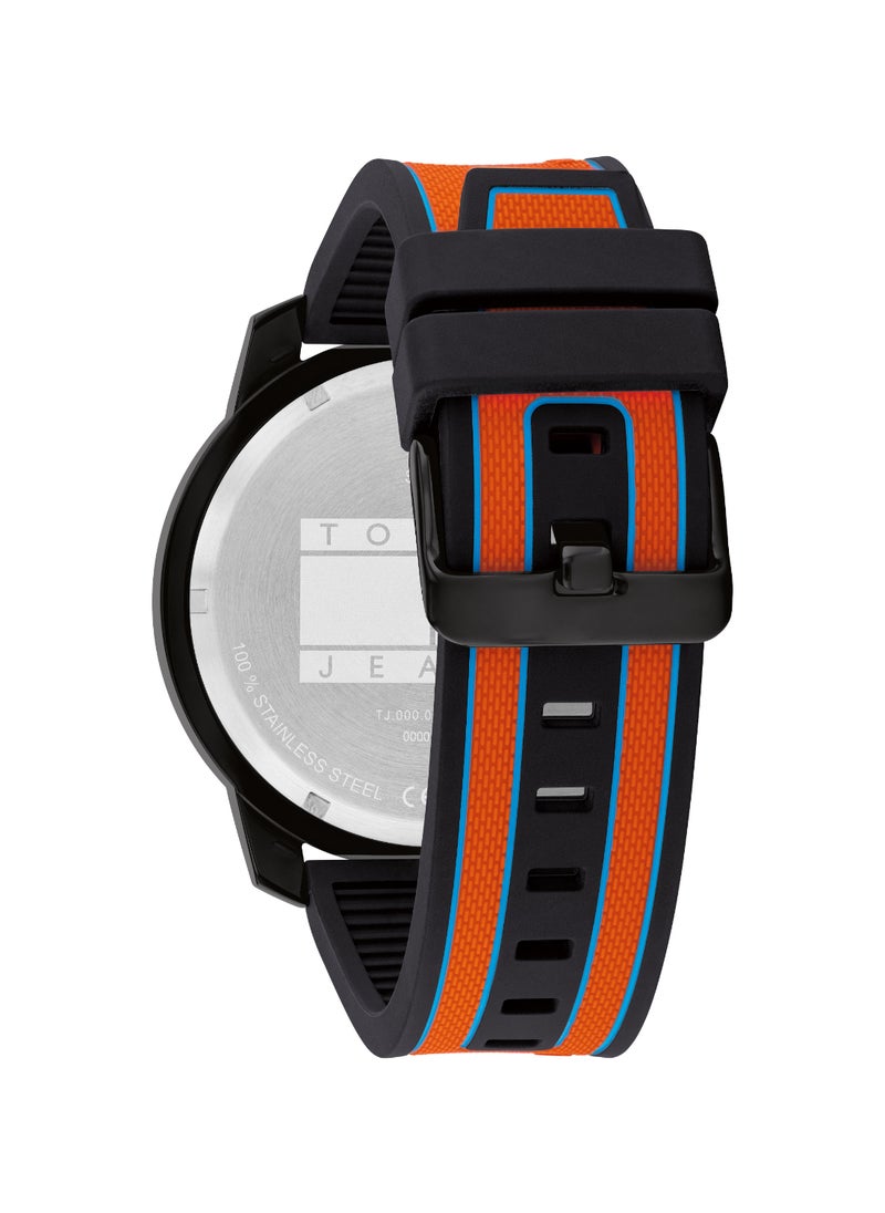 TOMMY HILFIGER - Round Analog Men's Black Case Wrist Watch - 1710583 - Image 1