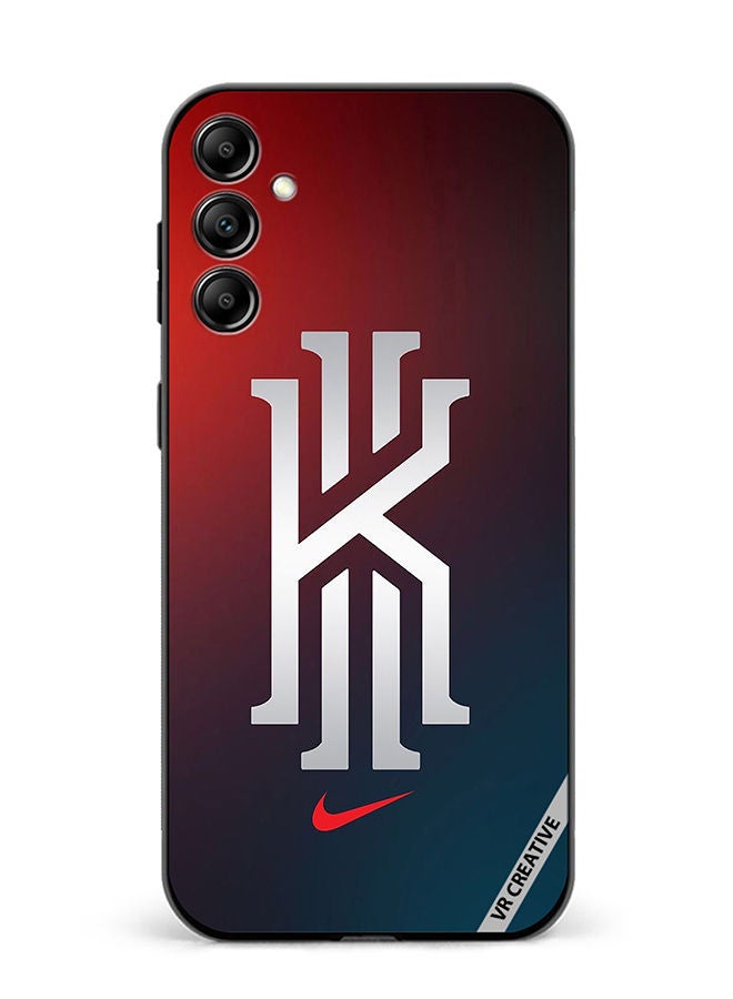 VR CREATIVE Protective Case Cover For Samsung Galaxy A14 5G/A14 Kyrie Irving Logo Design Multicolour - Image 1